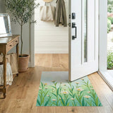 White Daisy Meadow Area Rug
