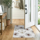 Starlit Spider Web Pattern Area Rug