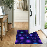 Neon Starburst Geometric Area Rug
