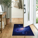 Cosmic Spiral Galaxy Area Rug