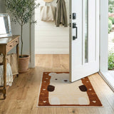 Adorable Cartoon Bear Kids Area Rug