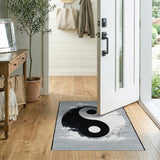 Yin Yang Cloudscape Area Rug