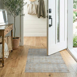 Blue Distressed Vintage Area Rug