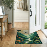 Dinosaur Valley Sunset Area Rug