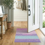 Ombre Scale Multi-Color Area Rug