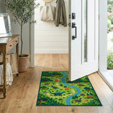 Dinosaur Forest Adventure Kids Rug