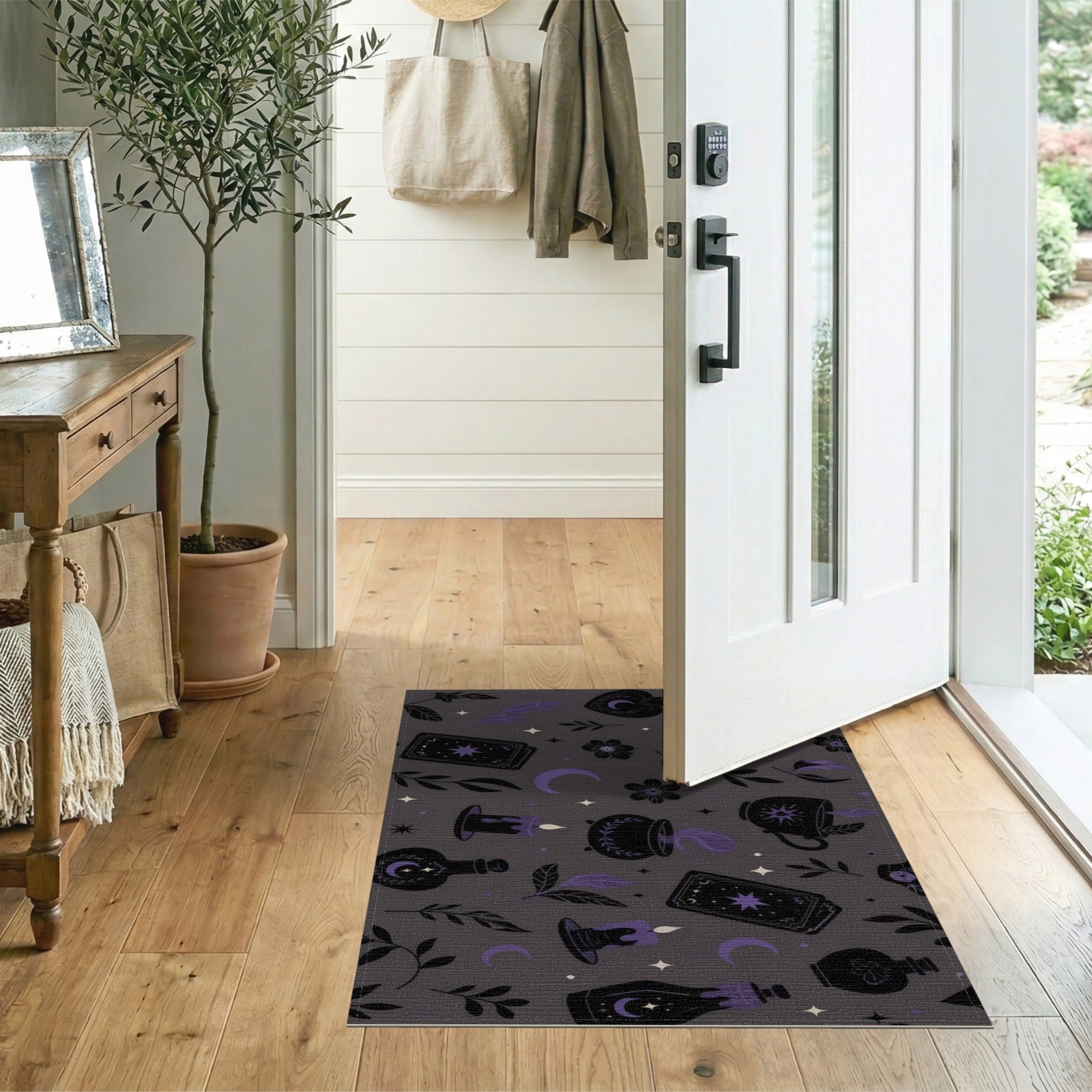 Purple Mystic Potion Area Rug