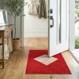 Bold Red Southwestern Diamond Area Rug