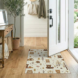 Adorable Bear Woodland Nursery Rug