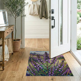 Purple Heather Meadow Area Rug