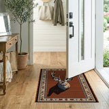 Majestic Buck Head Southwestern Area Rug