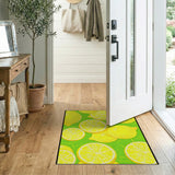Vibrant Lemon Slices Area Rug