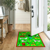 Whimsical Kids Zoo Animals Area Rug