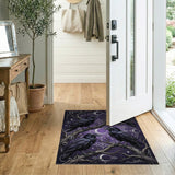 Mystic Ravens Purple Area Rug