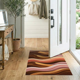 Wavy Desert Dunes Area Rug