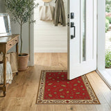 Golden Acorn Red Oriental Area Rug