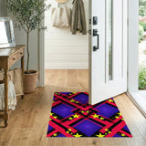 Vibrant Star Geometric Multi-Color Area Rug