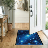 Luminous Starfield Blue Area Rug
