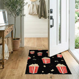 Popcorn Buckets Red Kids Area Rug