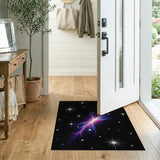 Cosmic Starburst Nebula Area Rug