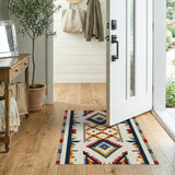 Southwestern Geometric Diamond Pattern Rug