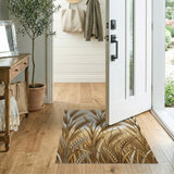 Yellow Golden Wheat Stalks Area Rug