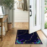 Cosmic Lightning Constellation Area Rug