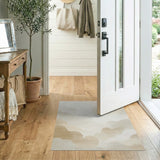 Dreamy Cloudscape Beige Area Rug