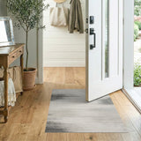 Abstract Area Sweeping Grey Abstract Area Rug