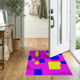 Vibrant Geometric Modern Vibrant Geometric Abstract Area Rug