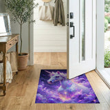 Magical Sparkling Unicorn Area Rug