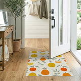 Multi-color and Patterns Vibrant Citrus Fruit Pattern Area Rug
