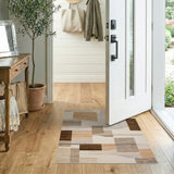 Geometric Modern Beige and Neutral Neutral Geometric Abstract Area Rug