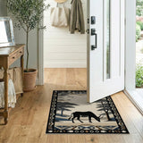 Southwestern Savanna Oryx Silhouette Rug