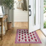 Pink Heritage Tribal Guard Area Rug