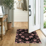 Pink Floral Vintage No. 18 Area Rug