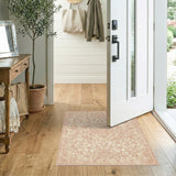 Pink Floral Vintage No. 26 Area Rug