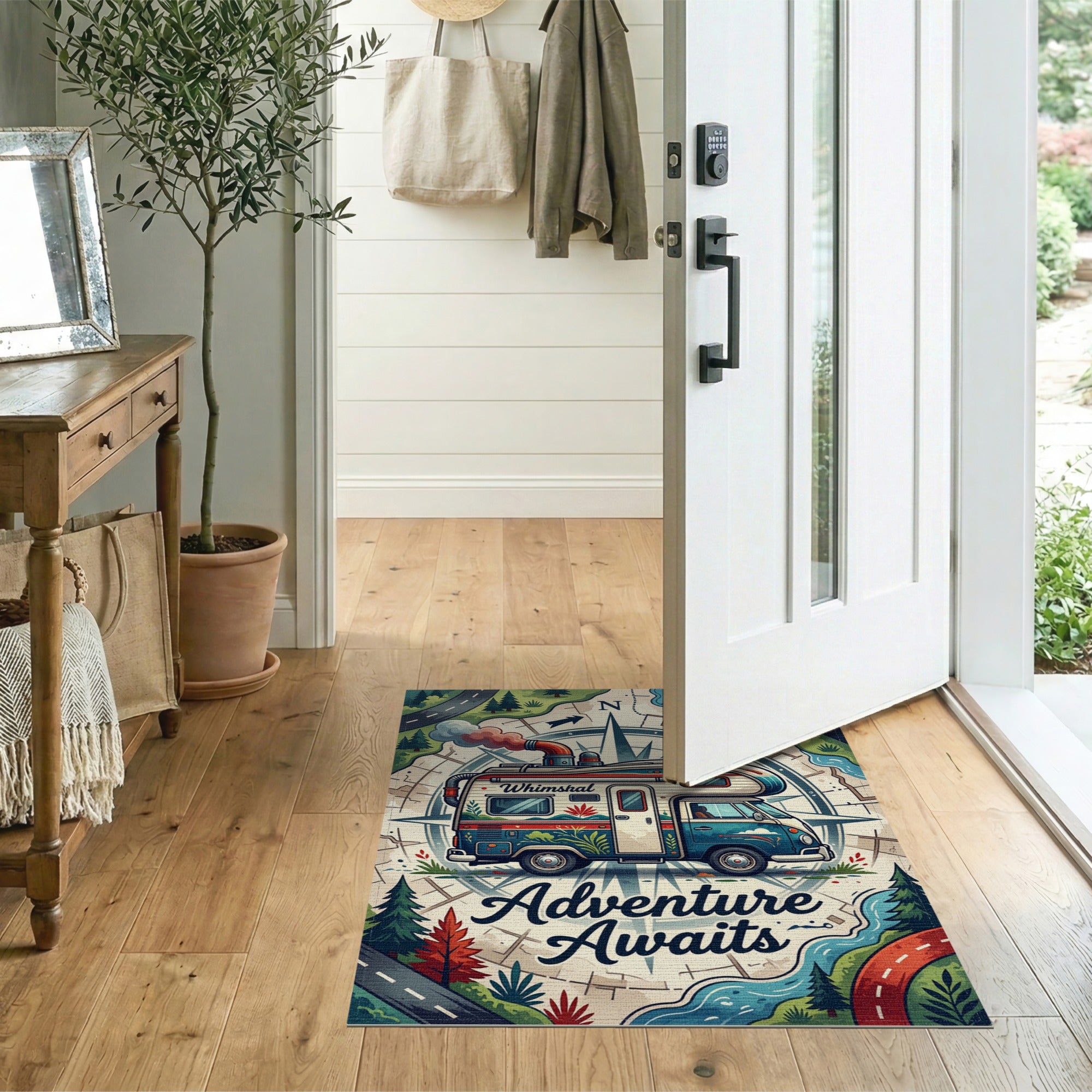 Whimshal Camper Adventure Awaits Rug