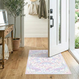 Pink Unicorn Rainbow Kids Area Rug