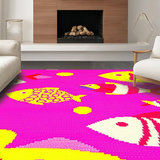 Bright Vivid Artistic Display(Pink)
