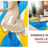 Contemporary Bold Streaked Aesthetic(Blue)