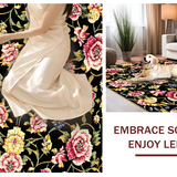 Sophisticated Black and Pink Blossom(Black)