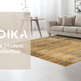 Elegant Linear Patterned Design(Beige)