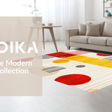 Contemporary Linear Patterned Appeal(Red)