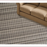Ultra Soft Area Rug, Non Slip, Stain Resistant, Washable Area Rugs for Living Room, Bedroom, Warm Slate Gray Toned Simplicity(Gray)