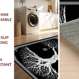 Rustic Earthy Tree Design(Black)