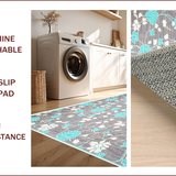 Ultra Soft Area Rug, Non Slip, Stain Resistant, Washable Area Rugs for Living Room, Bedroom, Contemporary Gray Kitchen High Traffic Area Carpet(Gray)