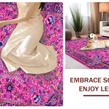 Contemporary Vibrant Lattice Design(Pink)