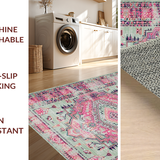 Luxe Distressed Lattice Elegance(Pink)