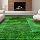 Bold Modern Turf Patterned Appeal(Green)
